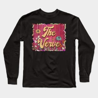 Classic Verve Personalized Flowers Proud Name Long Sleeve T-Shirt